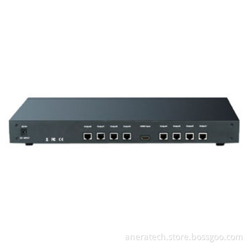 HDMI amplifier, 1 x 2 by 1 x 5E/6, compatible with HDMI 1.3B